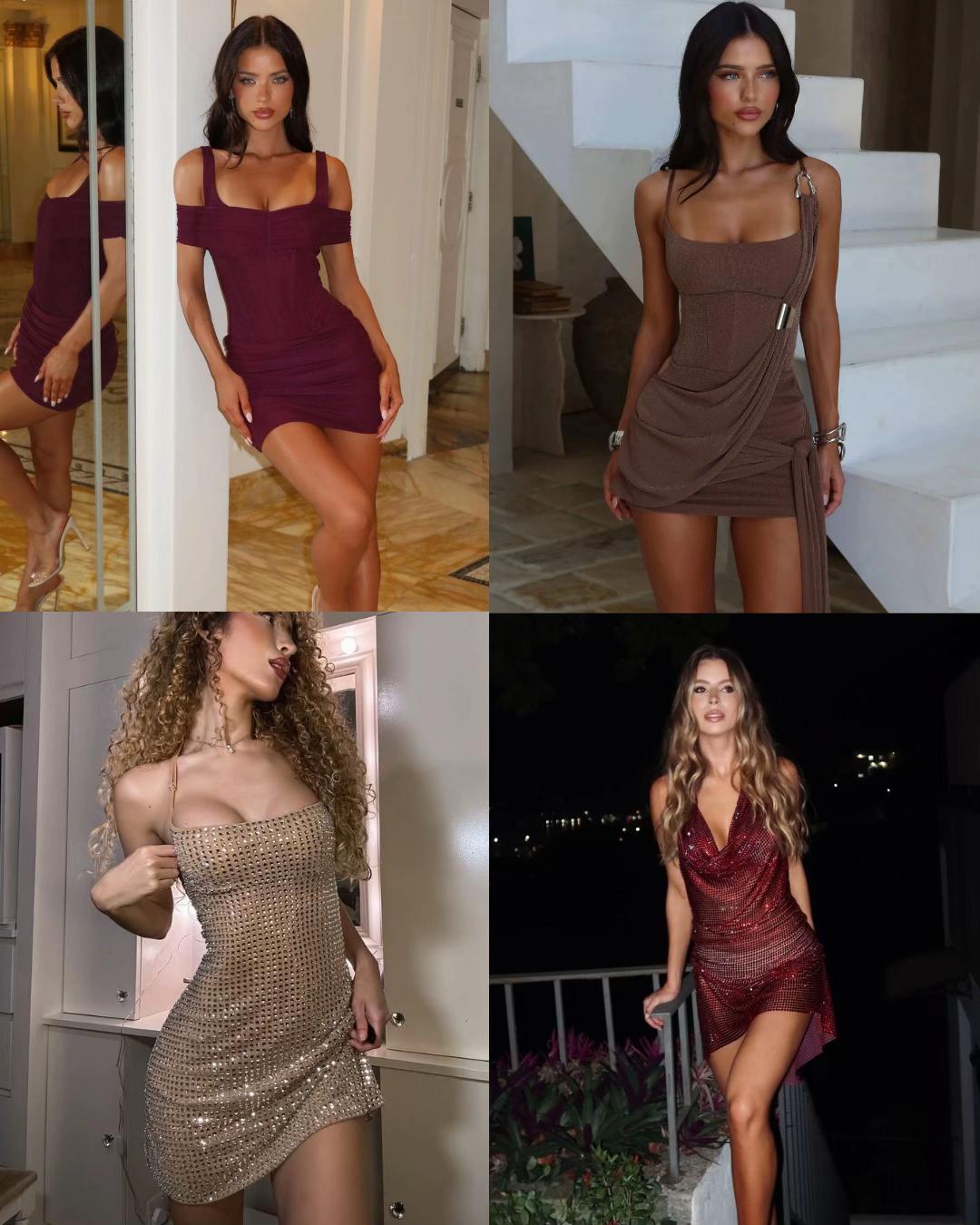 Choose Your Night Club Outfit: Hot, Aesthetic & Trendy Party Looks - Image Idea
